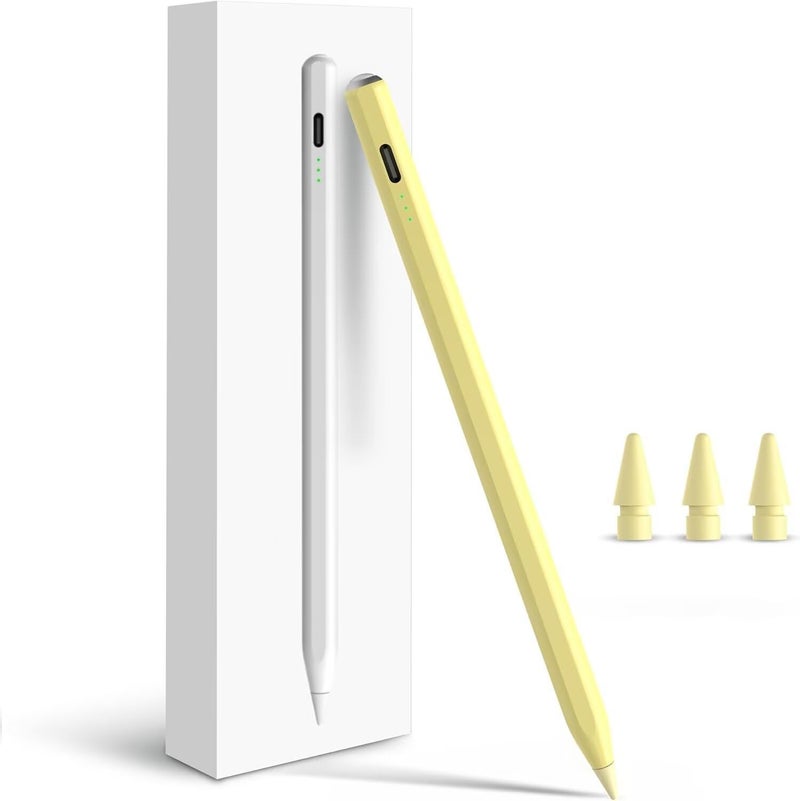 Penlike Pencil for Apple iPad A16 10th Generation, Fast Charge Stylus Pen for 2025-2018 iPad A16/11-6th Gen, Air 11"/13" M3/M2/5th-3rd, Pro 13"/11"/M4/12.9", Mini A17 Pro/6/5th Palm Rejection Tilt Sensitivity - Image 1